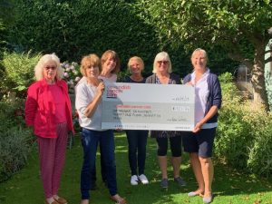 WI Greystones raises £1,621.76 from open garden events