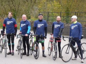 Will, Adrian and Mick cycle 101 miles for Cavendish!