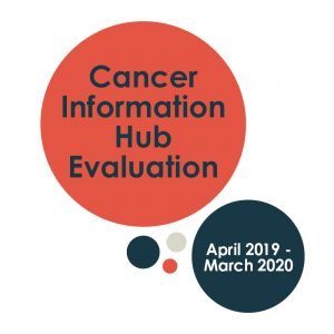 Cancer Information Hub Evaluation Report (April 2019-March 2020)