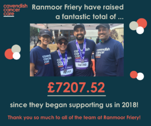 Ranmoor Friery’s fantastic support