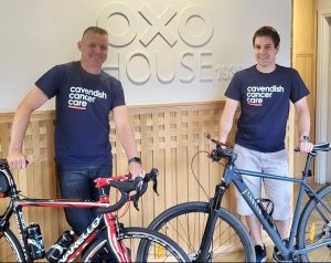 Tech Duo Take on London to Sheffield Bike Ride.