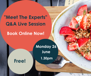 Meet the Experts Q and A with Delphine Sayre and Helen Ruckledge – June 26th, 1.30pm