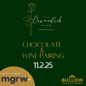 CavClub – Chocolate and Wine Pairing at Bullion Chocolate